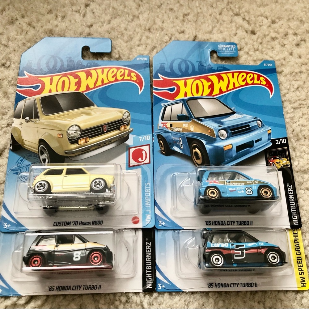 Hot Wheels Honda Cars Lot (4)